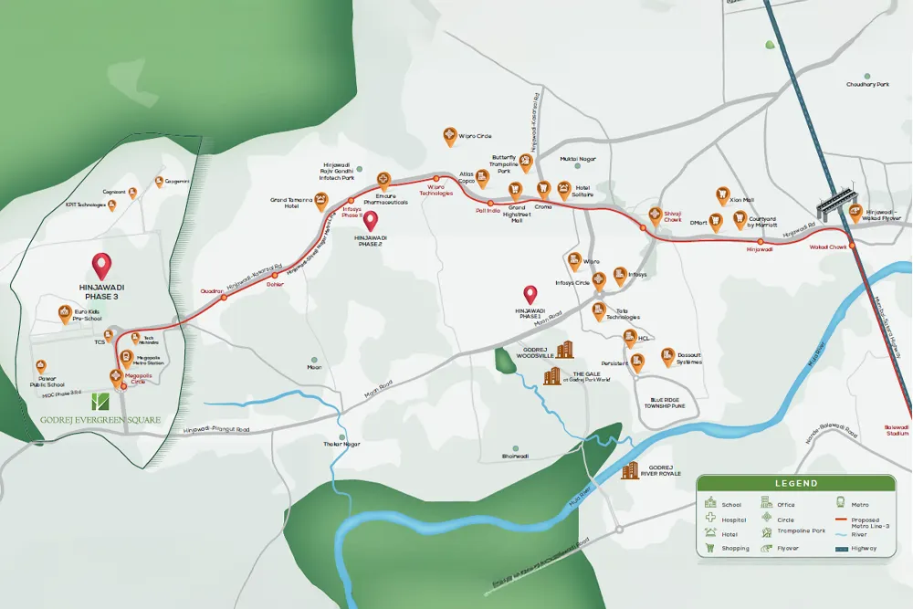 Eldeco Ballads of Bliss Location Map